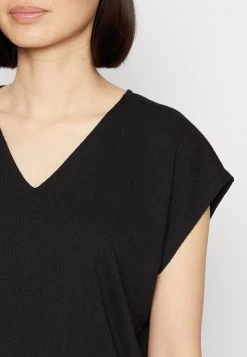 Opus SENKE T Shirt Basique Black Femme -Opus Soldes Magasin 86c9e1a7937f4565849476fcc19d4038