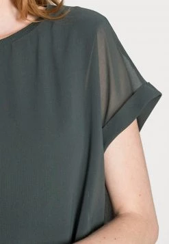Opus FALOMA Blouse Dark Green Femme -Opus Soldes Magasin 86d6b303ebfc44c4a9a595306a18e38b