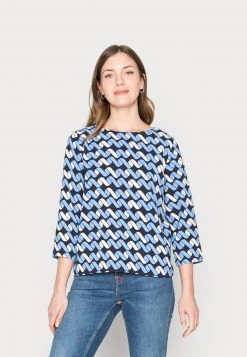 Opus Femme FENJO T Shirt à Manches Longues Forever Blue