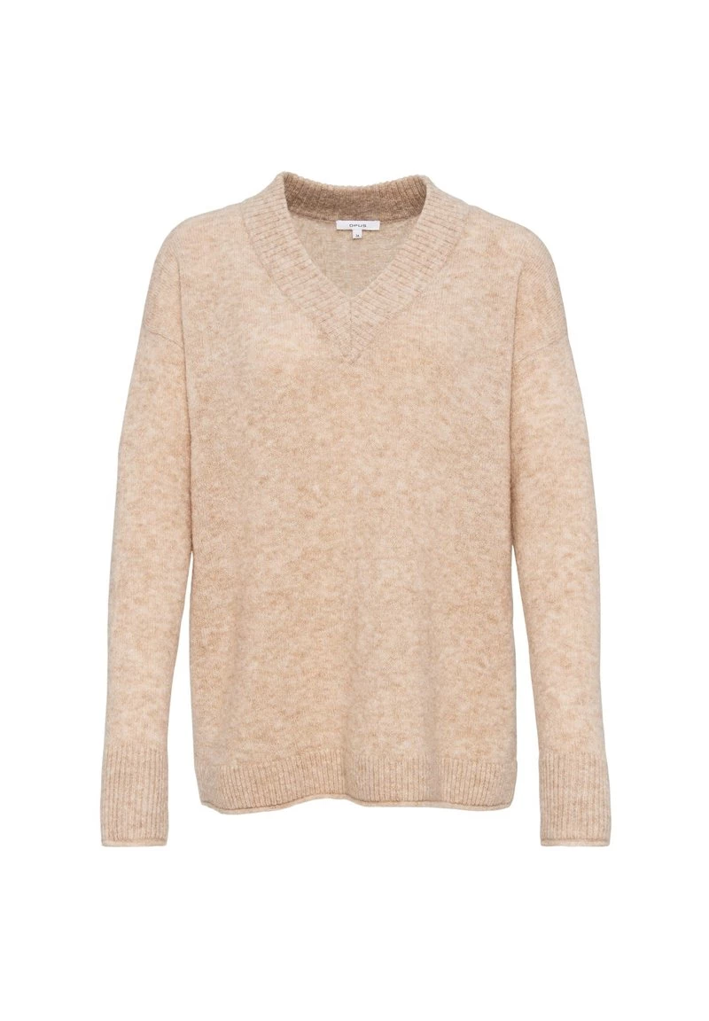 Opus Pullover Sweet Almond Melange Femme 5 Opus Pullover Sweet Almond Melange Femme – Image 3