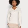Opus Femme PUYUMI Pullover Soft Cream -Opus Soldes Magasin 8922f69dfe49464e8c37b6e1174985b5
