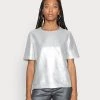 Opus FINAMI Blouse Silver Femme 1 Opus FINAMI Blouse Silver Femme -Opus Soldes Magasin 8caace61569d491388ecce187b1430f0