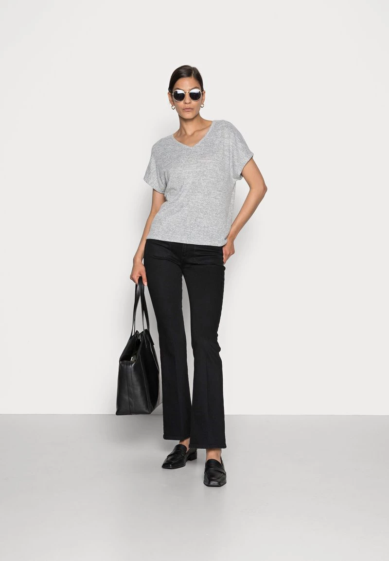 Opus SABLET T Shirt Basique Easy Grey Femme 4 Opus SABLET T Shirt Basique Easy Grey Femme – Image 2