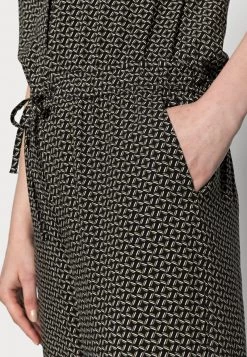 Opus MONELI GEOMETRIC Combinaison Black Femme -Opus Soldes Magasin 907e9bad1c80497193e3b8cb279148f7