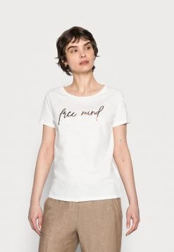 Opus SOI MIND T Shirt Imprimé Milk Femme