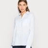 Opus Femme FREDDA MÉLANGE Blouse Zen Blue -Opus Soldes Magasin 924bdbfd6fed4f3095d5f3f0959c49f3