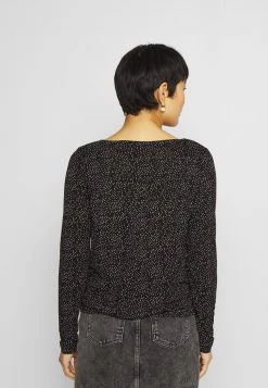 Opus Femme SANDRI T Shirt à Manches Longues Black -Opus Soldes Magasin 93142ae9aa984d35b83ea9421b5f129c