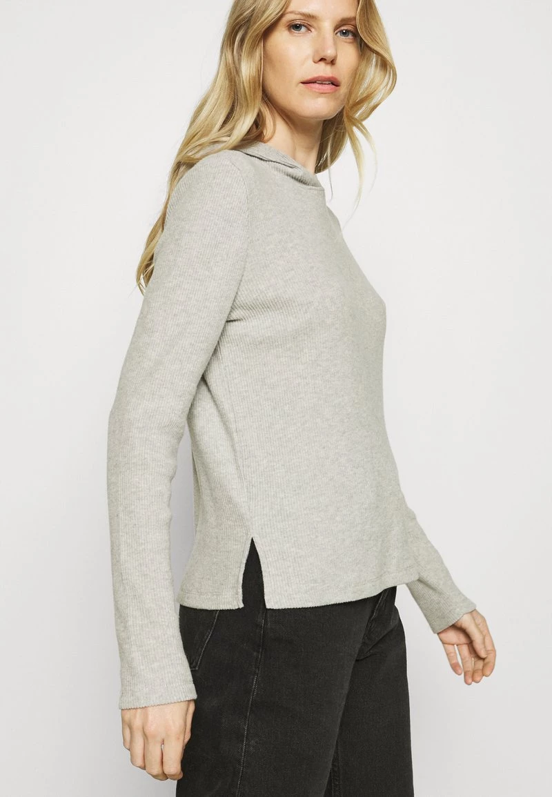 Opus SADHANA Sweat à Capuche Hazy Fog Melange Femme 6 Opus SADHANA Sweat à Capuche Hazy Fog Melange Femme â Image 4