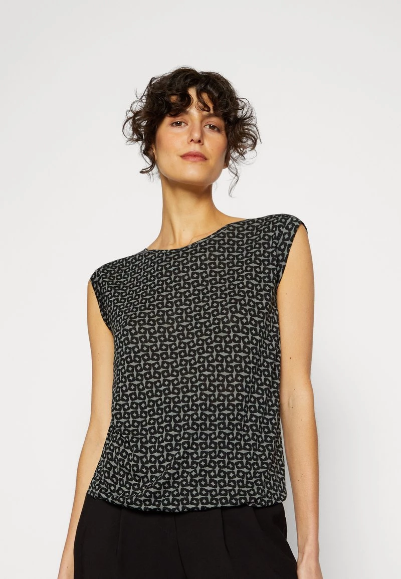 Opus STROLCHI MOSAIC T Shirt Imprimé Dark Sage Femme 6 Opus STROLCHI MOSAIC T Shirt Imprimé Dark Sage Femme â Image 4