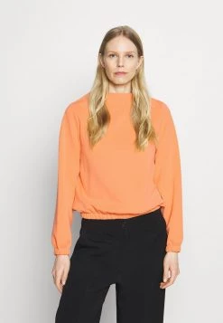 Opus Femme GABBI T Shirt à Manches Longues Orange Peel
