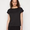 Opus SURFO T Shirt Basique Black Femme 2 Opus SURFO T Shirt Basique Black Femme -Opus Soldes Magasin a322665dd87243eda299048f6b149857