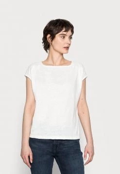 Opus Femme SEYMONA T Shirt Imprimé Milk
