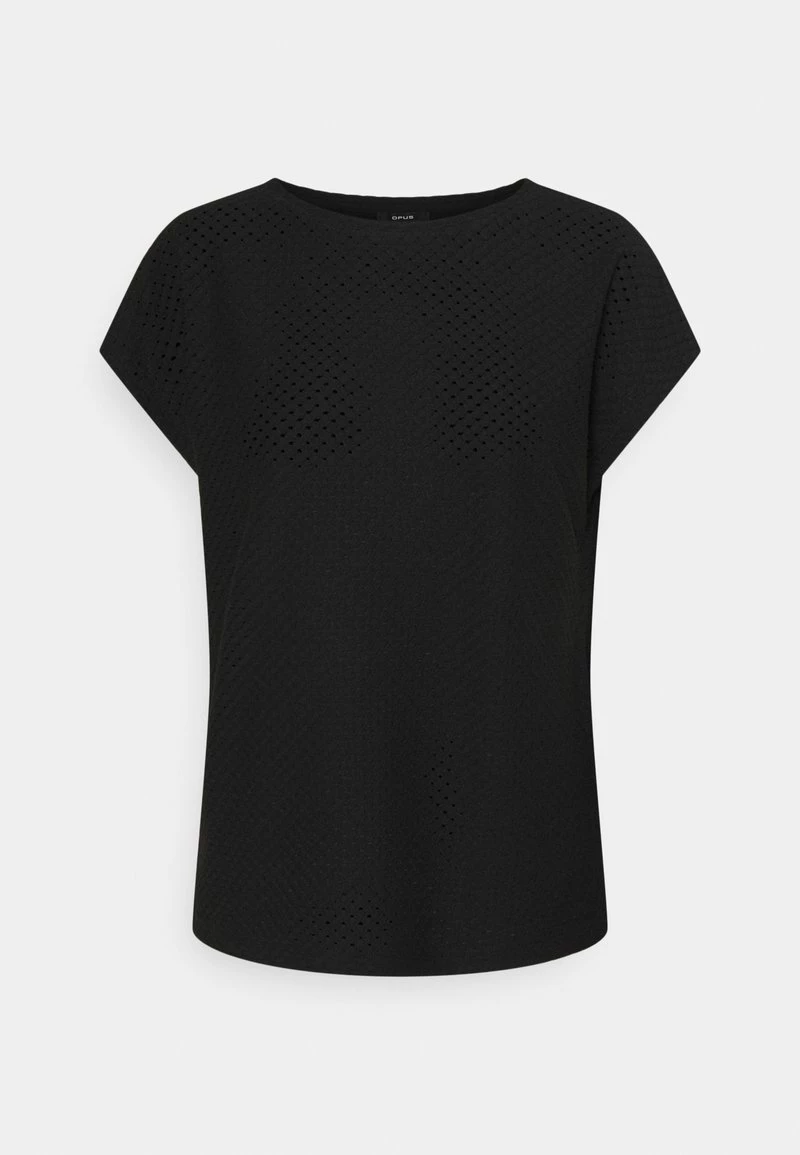 Opus SEMKA T Shirt Basique Black Femme 3 Opus SEMKA T Shirt Basique Black Femme