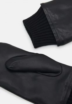 Opus ARUBI GLOVES Moufles Black Femme -Opus Soldes Magasin ac9737f2b46b43b89be484be1b612cc1