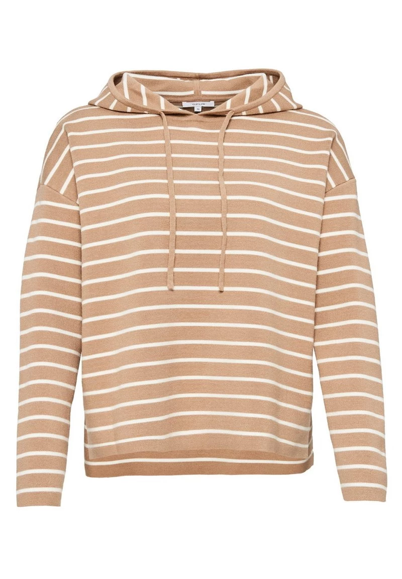 Opus Femme PUNKY STRIPE Sweat à Capuche Sweet Almond 5 Opus Femme PUNKY STRIPE Sweat à Capuche Sweet Almond â Image 3