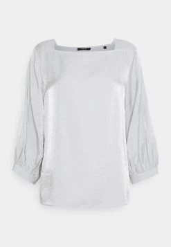 Opus FARRIE SHINE Blouse Hazy Fog Melange Femme 13 Opus FARRIE SHINE Blouse Hazy Fog Melange Femme -Opus Soldes Magasin bbc21bcda0554f1fbd472197fe383de0