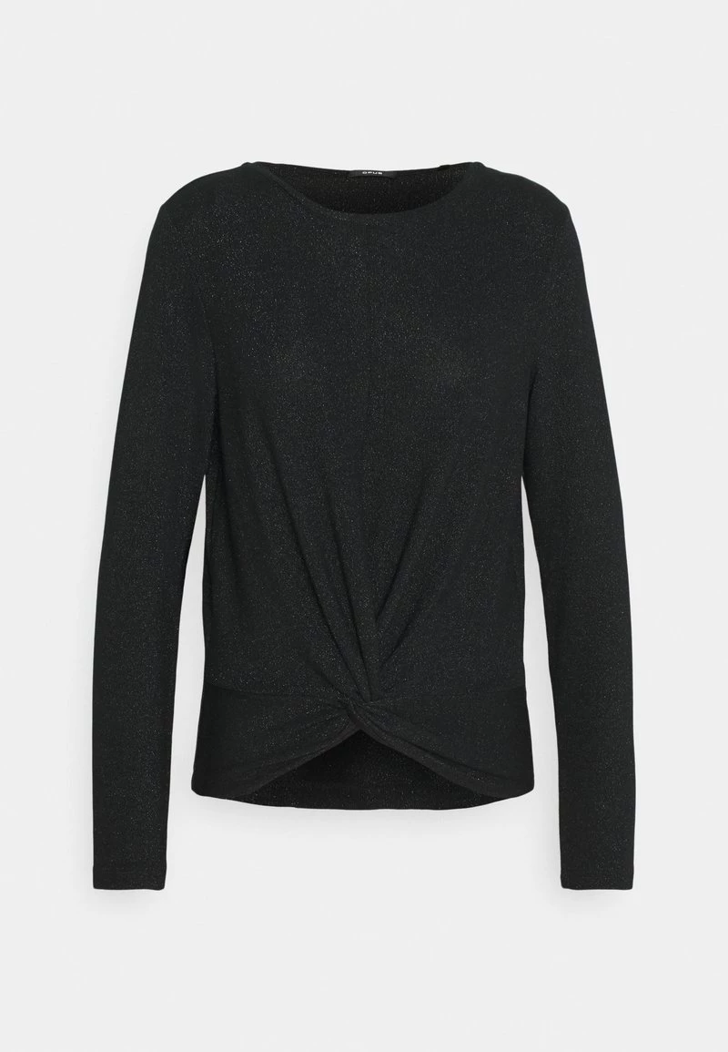 Opus SUVENIA GLITTER T Shirt à Manches Longues Black Femme 7 Opus SUVENIA GLITTER T Shirt à Manches Longues Black Femme – Image 5