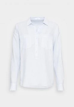 Opus Femme FREDDA MÉLANGE Blouse Zen Blue -Opus Soldes Magasin c2252b07030347dca179d608c4c223fe