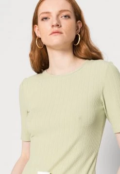 Opus Femme SONNI T Shirt Basique Summer Pear -Opus Soldes Magasin cbb7597bc6484f649f279c0775d093a2