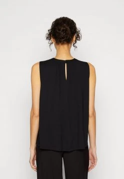 Opus IJONAS Débardeur Black Femme -Opus Soldes Magasin ce8201ce4f7f451db48cdddc57a3b960