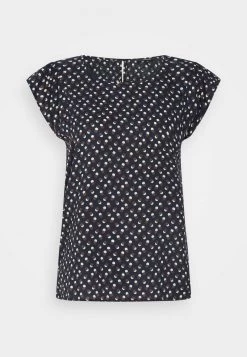 Opus Femme FANNIE DOT T Shirt Imprimé Blue Shadow -Opus Soldes Magasin d05cdfa3be804fb7954fe3ea6b3bded6