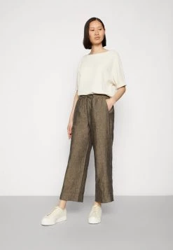 Opus MADEKA Pantalon Classique Bold Brown Femme -Opus Soldes Magasin d110026ea7c64ee0b0d7b057a5d72a2b