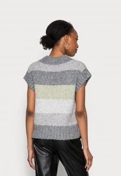 Opus PIRAYE Pullover Hazy Fog Melange Femme -Opus Soldes Magasin d5e3c4f7eeb24276a1a12dd45b34fdf9