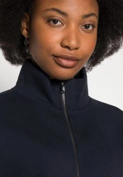 Opus Femme GANAMI Sweat à Capuche Zippé Forever Blue -Opus Soldes Magasin dc4a962424974e52826a852ff76e8f1e