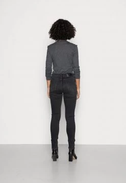 Opus ELMA CLOUDY Jeans Skinny Cloudy Grey Washed Femme -Opus Soldes Magasin dca0c7d559104188bb9a14fa593b2088