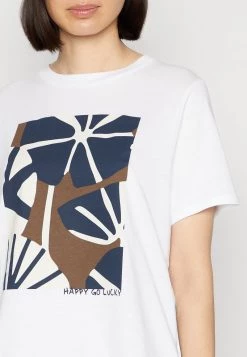 Opus Femme SMINA LUCKY T Shirt Imprimé Natural Glaze -Opus Soldes Magasin e16cba53752a4ceebdaf0edc9fd8ff43