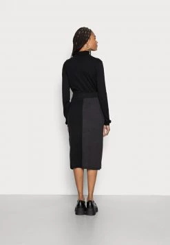 Opus Femme ROPINE Jupe Crayon Slate Grey Melange -Opus Soldes Magasin e223be4afc4241648bb41f6c884874e1