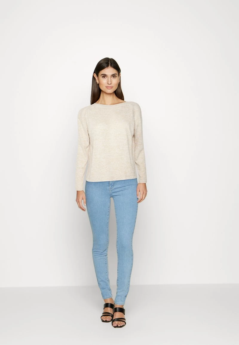 Opus SEQUONA Pullover Sweet Almond Melange Femme 4 Opus SEQUONA Pullover Sweet Almond Melange Femme â Image 2