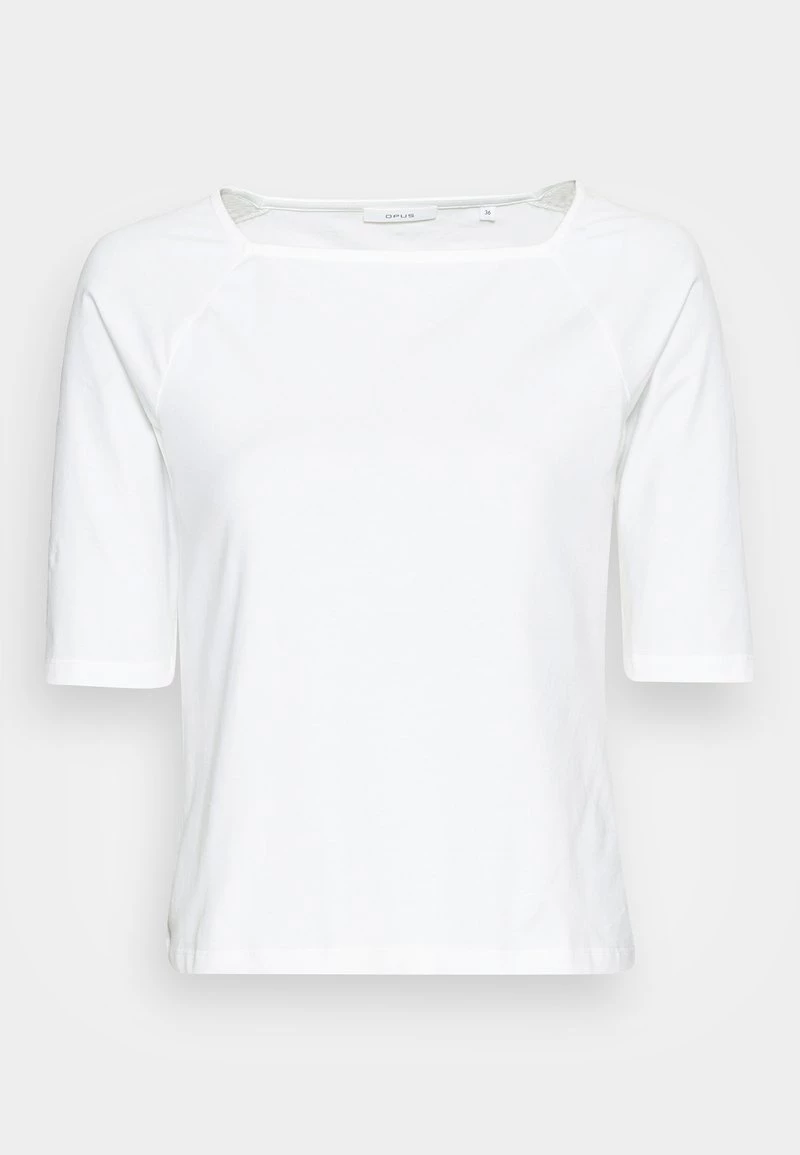 Opus SOLLIVA T Shirt Basique White Femme 6 Opus SOLLIVA T Shirt Basique White Femme – Image 4