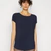 Opus SKITA SOFT T Shirt Basique Blue Shadow Femme -Opus Soldes Magasin e50ae48c27134bfe88bae15fd92fbaa3