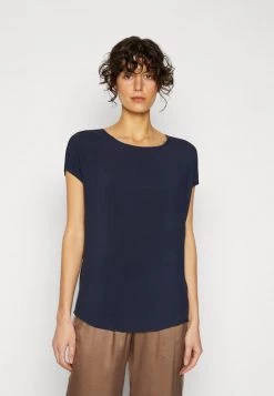 Opus SKITA SOFT T Shirt Basique Blue Shadow Femme