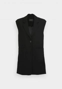 Opus Femme WANALI Veste Sans Manches Black -Opus Soldes Magasin e5efc772790d48ca9950eef5972eeb1a