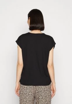 Opus SENKE T Shirt Basique Black Femme -Opus Soldes Magasin e812bde3ab61487ab4bc03d8411671ec