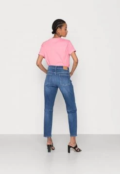 Opus Femme LIANDRA Jean Slim Deep Sea Blue -Opus Soldes Magasin efb5cdec757d4a9ca5f98586b613bb47
