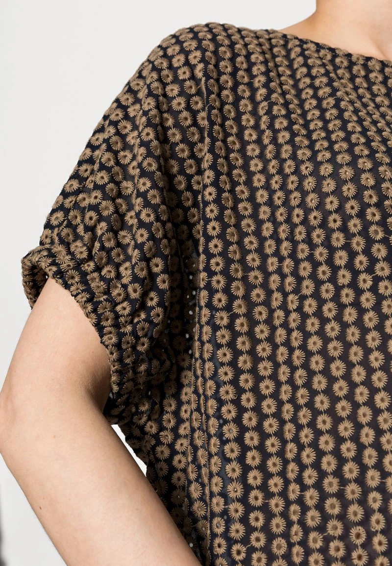 Opus FEMILU LACE T Shirt Imprimé Mystic Blue Femme 7 Opus FEMILU LACE T Shirt Imprimé Mystic Blue Femme – Image 5