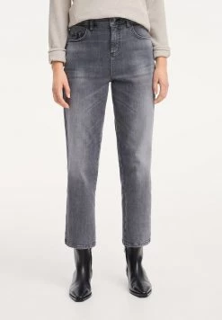 Opus Femme Jean Droit Washed Dark Grey